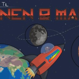 En rejse til Månen og Mars