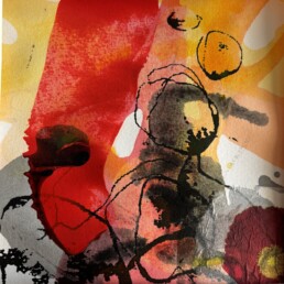 Udsnit af collage teknik